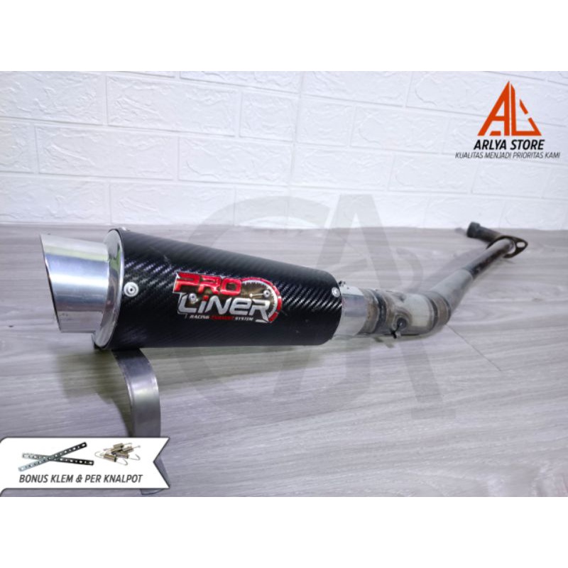 KNALPOT JUPITER Z PROLINER GALVANIS CARBON terbaru