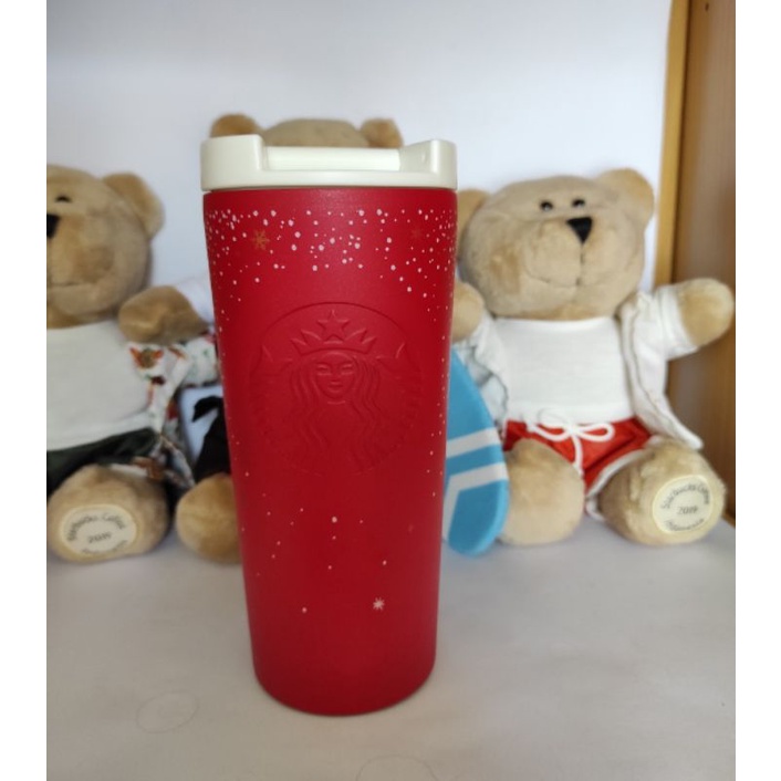Starbucks Tumbler Etched Christmas Edition 2019 Stainless Steel Grande