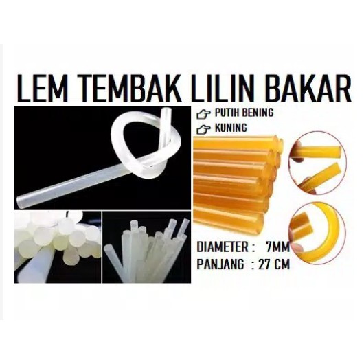 Isi Ulang Lem Tembak Lilin / Lem Super Glue 502