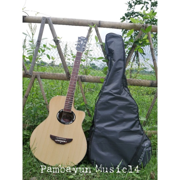 GITAR AKUSTIK YAMAAHA APX 500ii Custom GRATIS PACKING KAYU