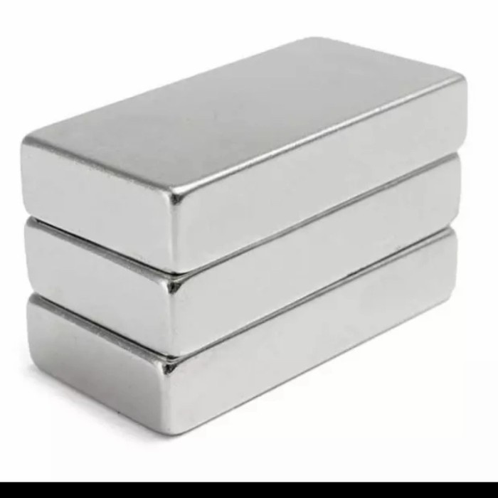Kerajinan Magnet Neodymium N52 50Mmx25Mmx10Mm 50X25X10Mm