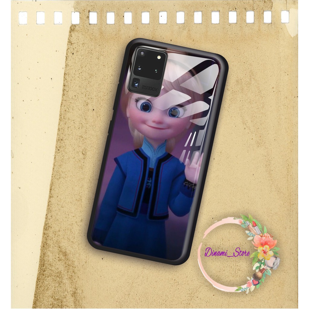 back case glass FROZEN  oppo vivo samsung iphone realme all type DST1264