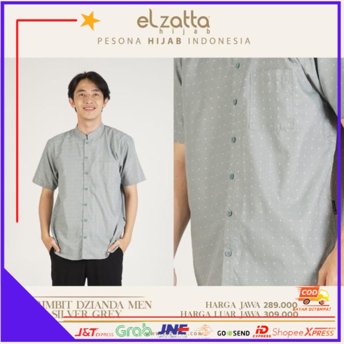 ❤BISA COD❤ Koko Dewasa Elzatta Hijab Sarimbit Dzianda Men