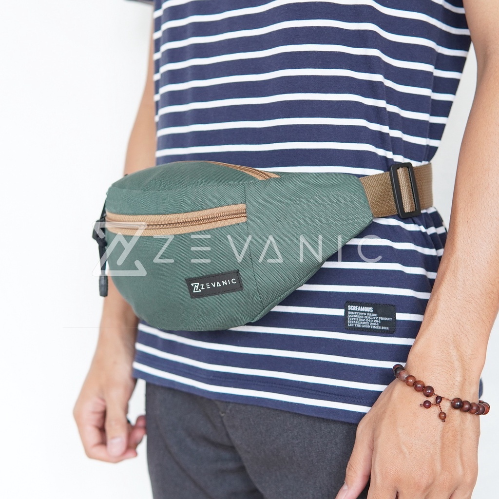 Waistbag Hugo Tas Pinggang Pria Trendy Bahan Cordura Premium | Thirtystore.Id