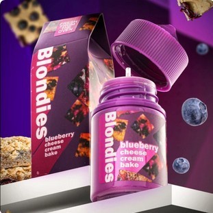 BLONDIES V3 BLONDIES BLUEBERRY CHEESE CREAM BAKE 60ML - AUTHENTIC