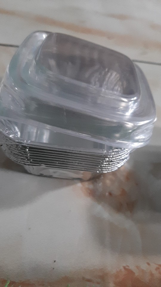 Cup Alumunium Foli Bx340+tutup (10set)