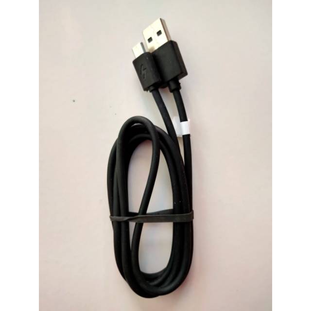 Asli Kabel Data Cable Xiaomi Original 100 Persen 2A Micro USB Fast Charging Logo Petir  HITAM DAN PUTIH