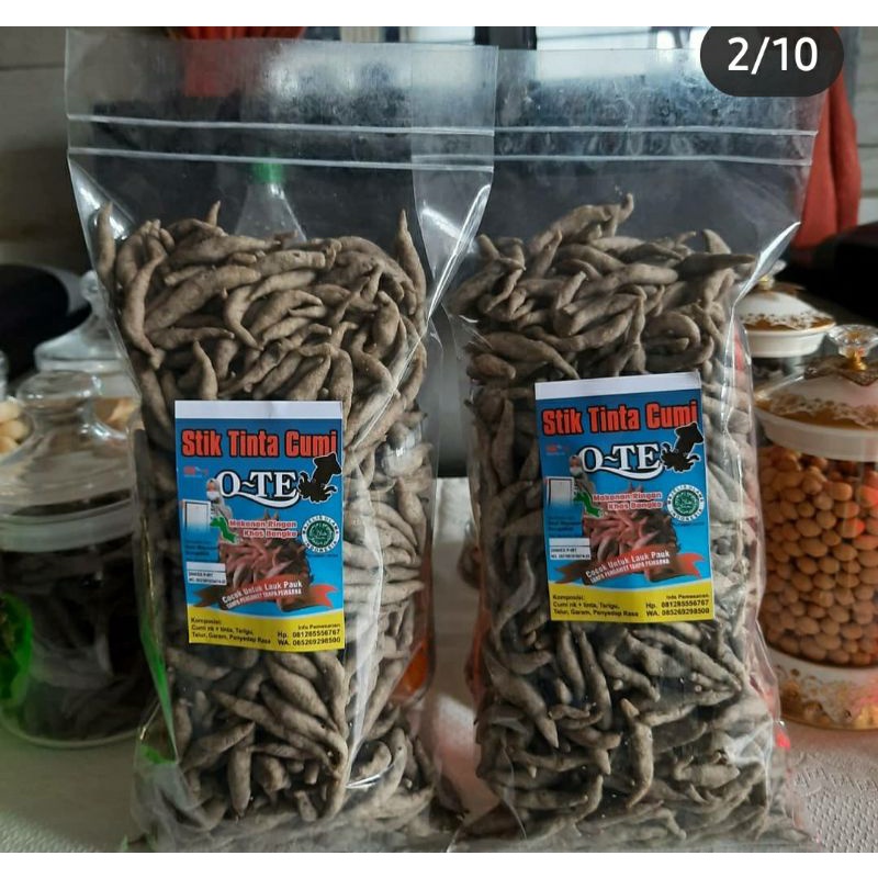 

Enak !! Getas/Stik Cumi Hitam