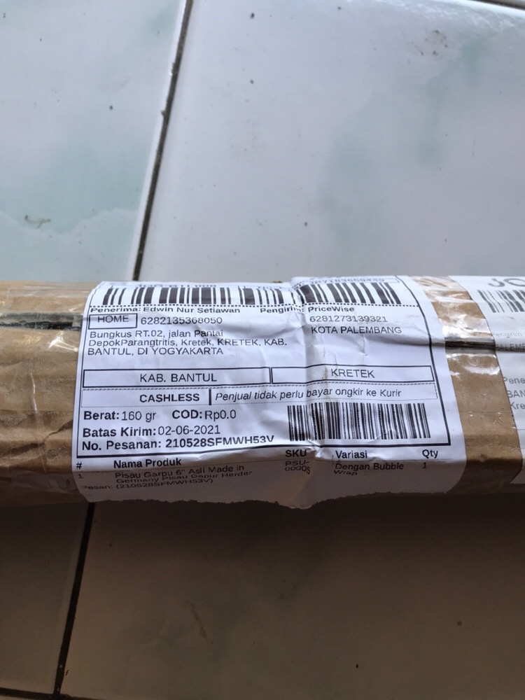 Pisau Garpu 6 Asli Made In Germany Pisau Dapur Herder