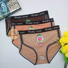 CD Sport Wanita - Dalaman Perempuan Dewasa Bahan LEMBUT - CD PIAOLI 3890