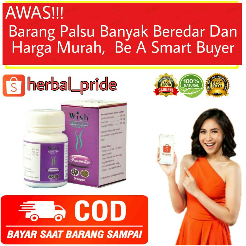 Wish Femislim Dr. Boyke Obat Pelangsing Badan Cepat Terbaik