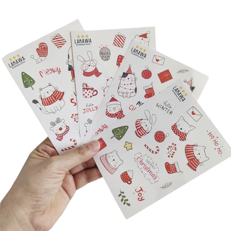 

Sticker pack Christmas (4lembar)