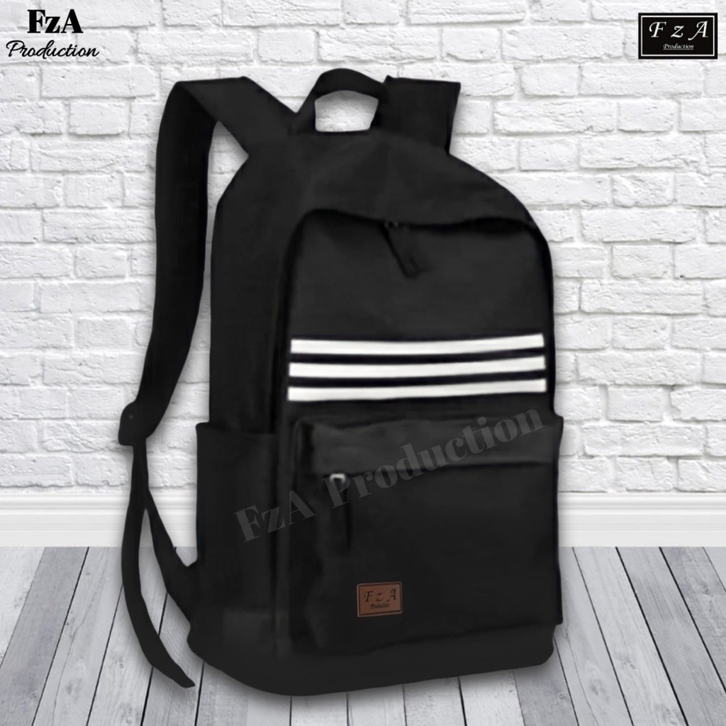 FzA Official - Tas Ransel Punggung Distro Casual Pria Wanita / Tas Ransel Laptop Backpack Original - BLRC