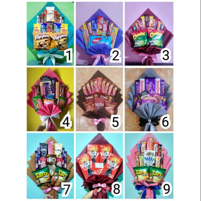 

Buket Snack/Coklat