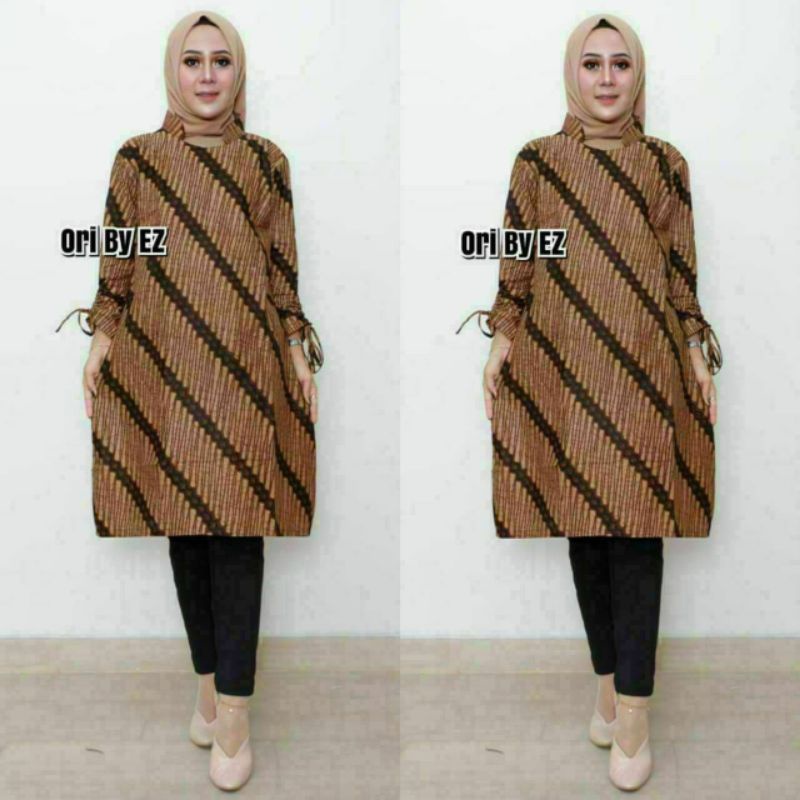 blues batik Bu Tejo lengan terompet