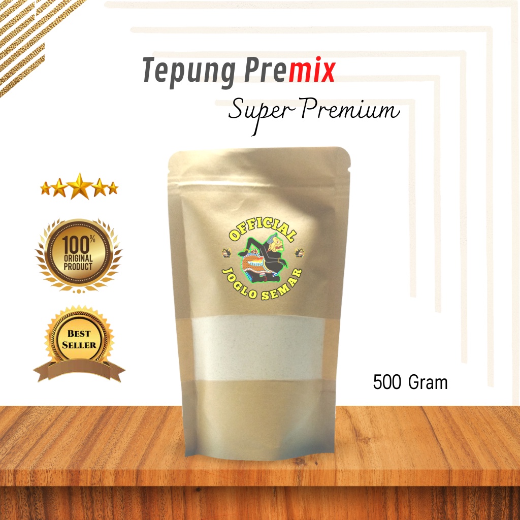 

Bumbu Masak Instan Tepung Siap Pakai Fried Chicken Super Premium 500 gram