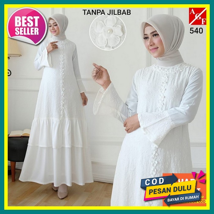 Kinan Dress / Gamis Tille Terbaru / Gamis 2022 / Kebaya Modern / Kebaya Couple / Gamis Terlaris / Ga