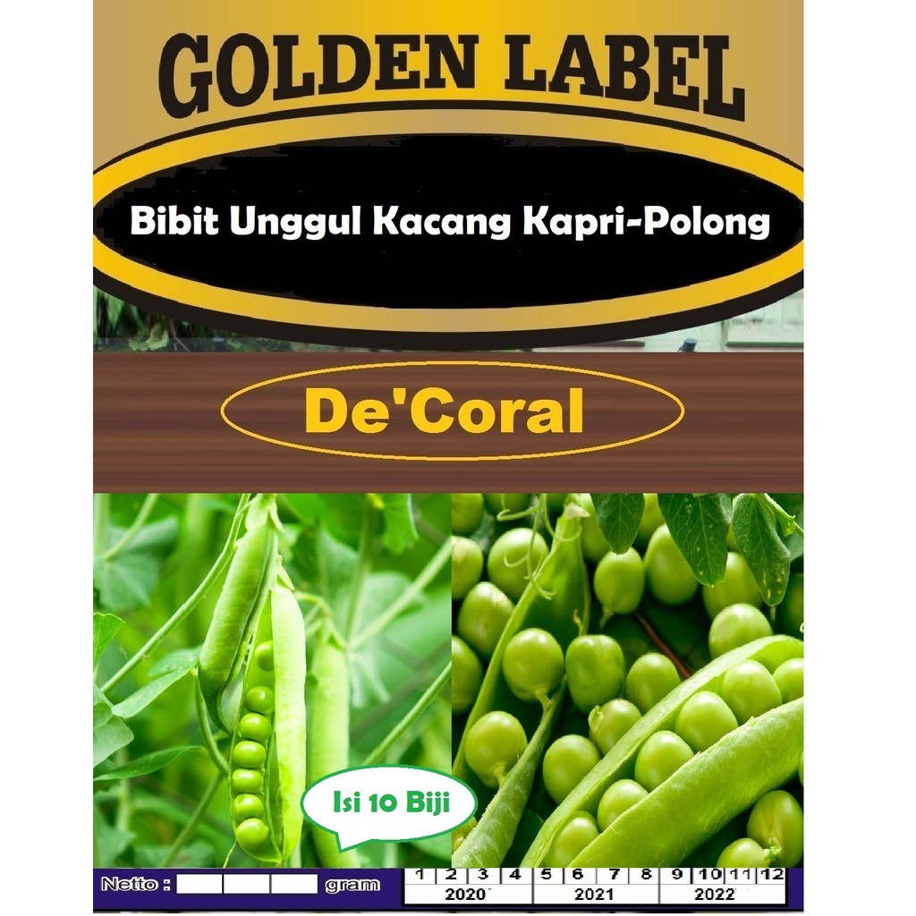 Bibit Unggul Kacang Kapri Polong | Benih Kacang Kapri Polong