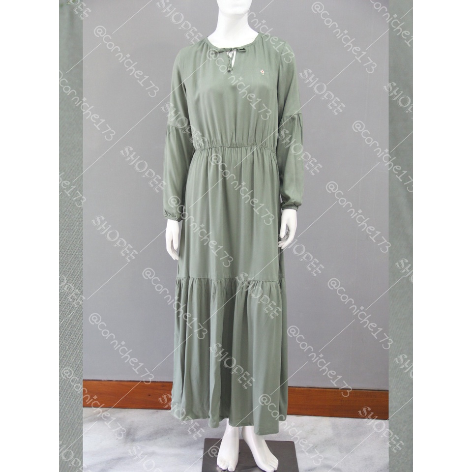 Corniche Sally Dress Army - TB501482