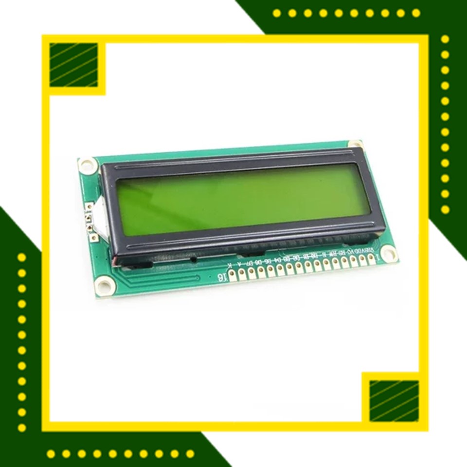 1602 16 X 2 LCD FRAME AKRILIK CASE LCD HIJAU