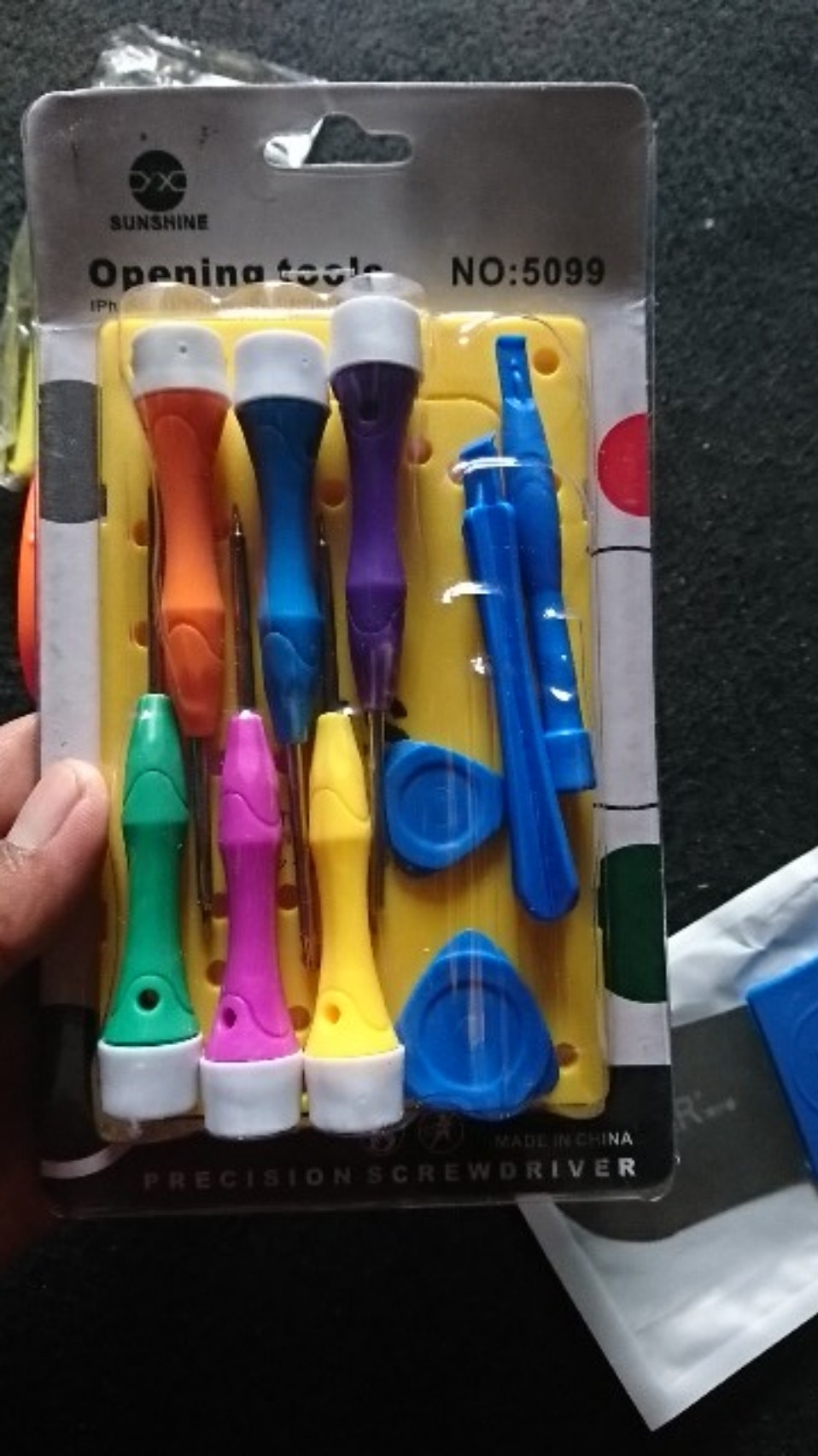 Obeng Set Plus Opening Tools Set Sunshine 5099 Bisa Untuk Semua Merek Handphone - Obeng Hp