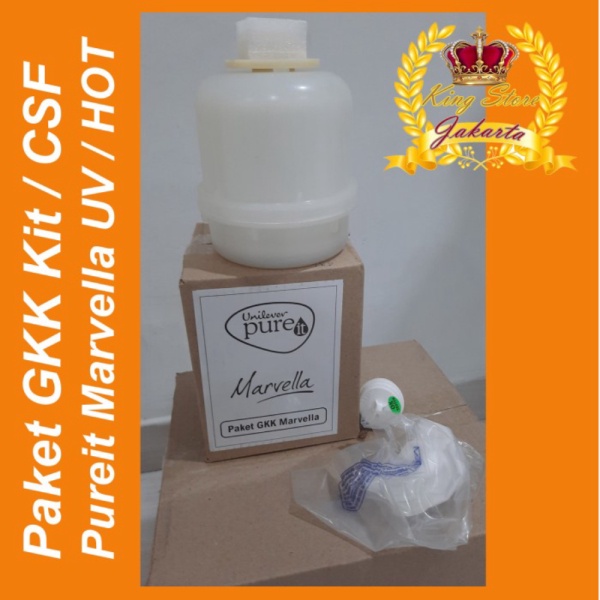 Unik Paket GKK kit Filter Pengganti CSF Pureit Marvella UV dan Marvella Hot Berkualitas