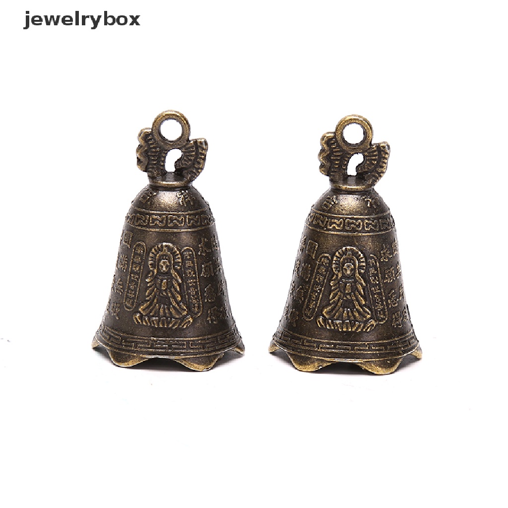 (jewelrybox) Lonceng Angin Mini Motif Ukir Buddha Guanyin Untuk Dekorasi DIY