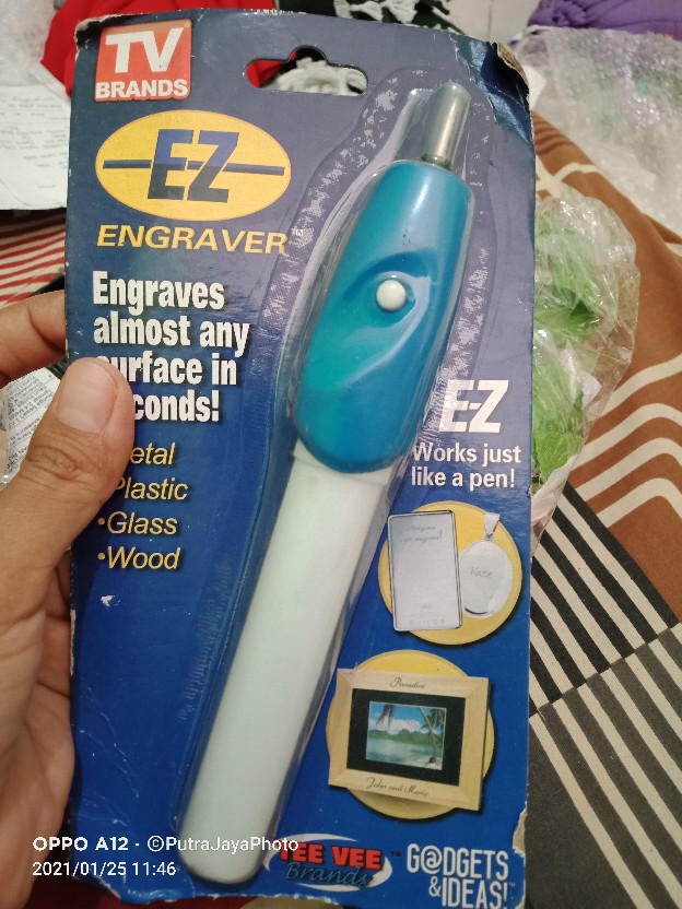 Alat Ukir Engraver It Pen Alat Ukir Logam, Kayu, Plastik, Kaca Bahan Craft Alat - Kerajinan Tangan