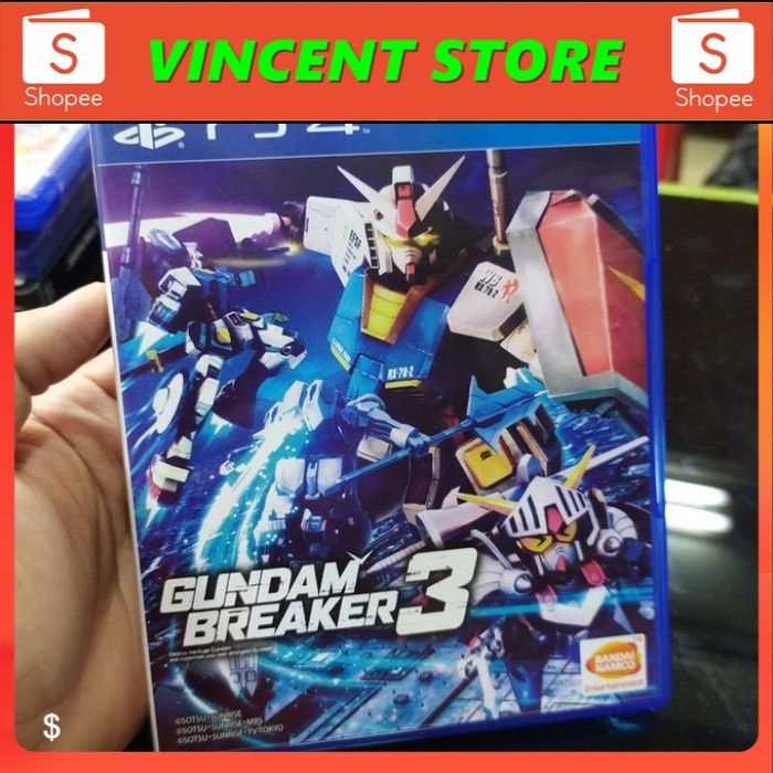 bd PS4 kaset game GUNDAM BREAKER 3