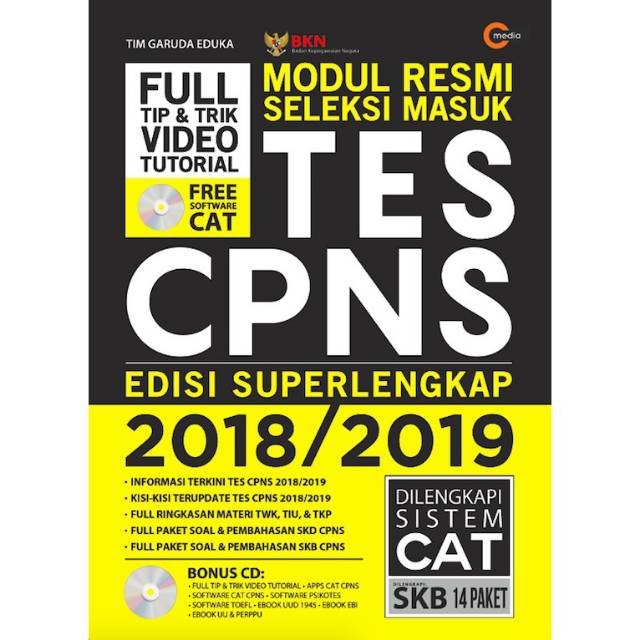 Modul Resmi Seleksi Tes Cpns Edisi Super Lengkap 2018 2019 Shopee Indonesia