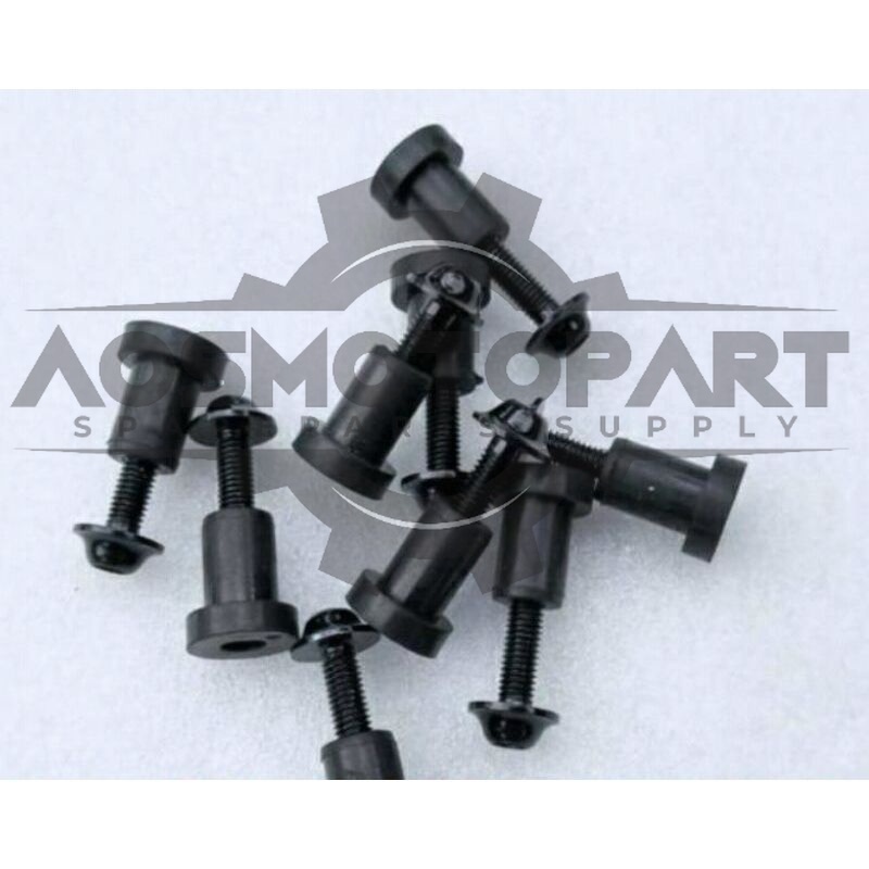 wellnut mur karet dudukan baut visor nmax xmax x ride aerox lexi cbr pcx adv gsx r15 r25 ninja