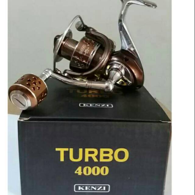 Rel / reel / kerekan pancing kenzi turbo 4000