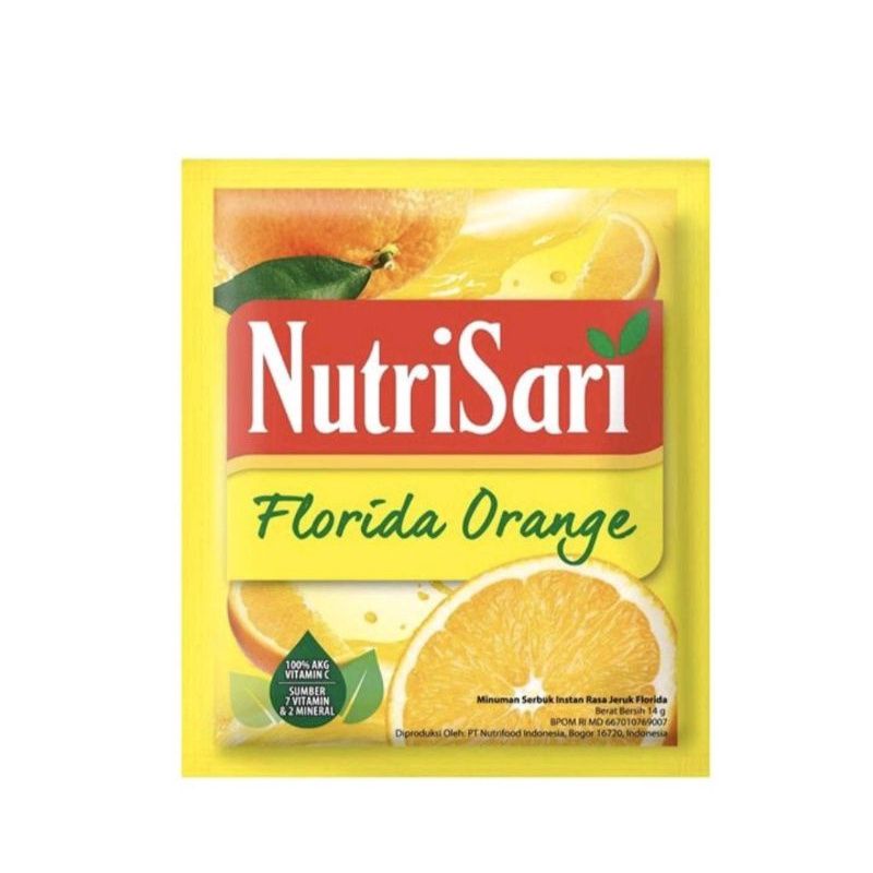 

Nutrisari Florida Orange 1renceng