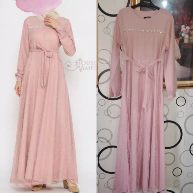Belle dress by House of Amee Pink,M preloved