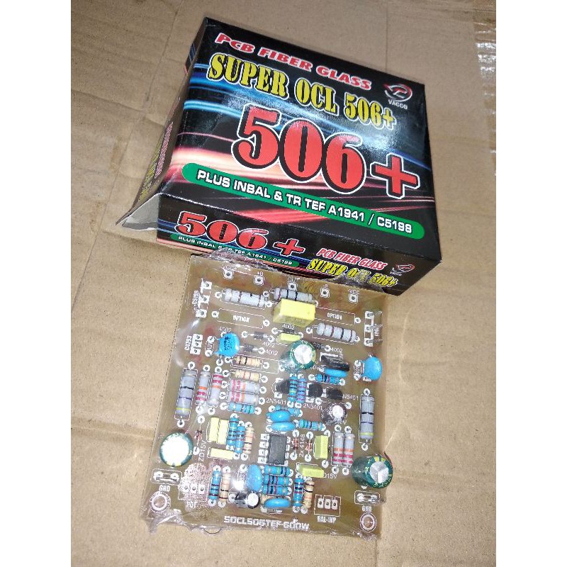 KIT POWER S OCL 506 + INBAL & TR TEF A 1941 / C 5198 ORIGINAL FIBER