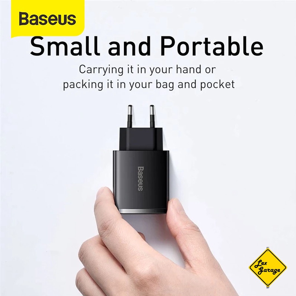 Charger Fast Charging Baseus 30W Quick Charge QC 3.0 PD 3.0