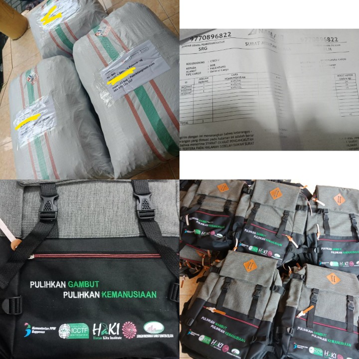 Grosir Tas Ransel Selempang Logo Sablon Bordir Instansi Bagus Termurah