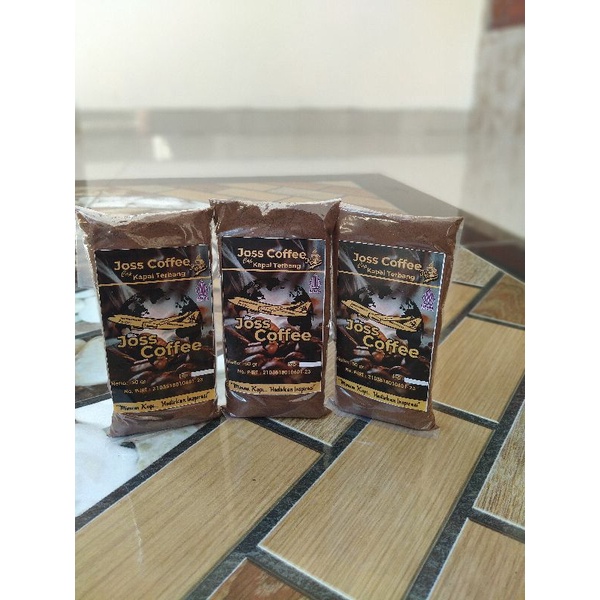 

JOSS COFFEE KEMASAN MINI KOPI MURNI TANPA CAMPURAN KEMASAN 50 G MURAH MERIAH