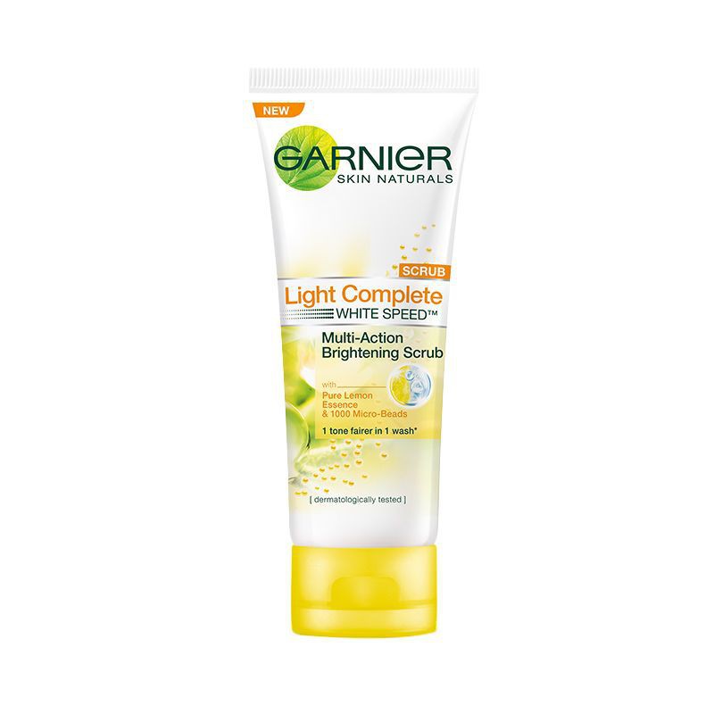 ★ BB ★ GARNIER Light Complete Brightening Scrub White Speed - Kuning