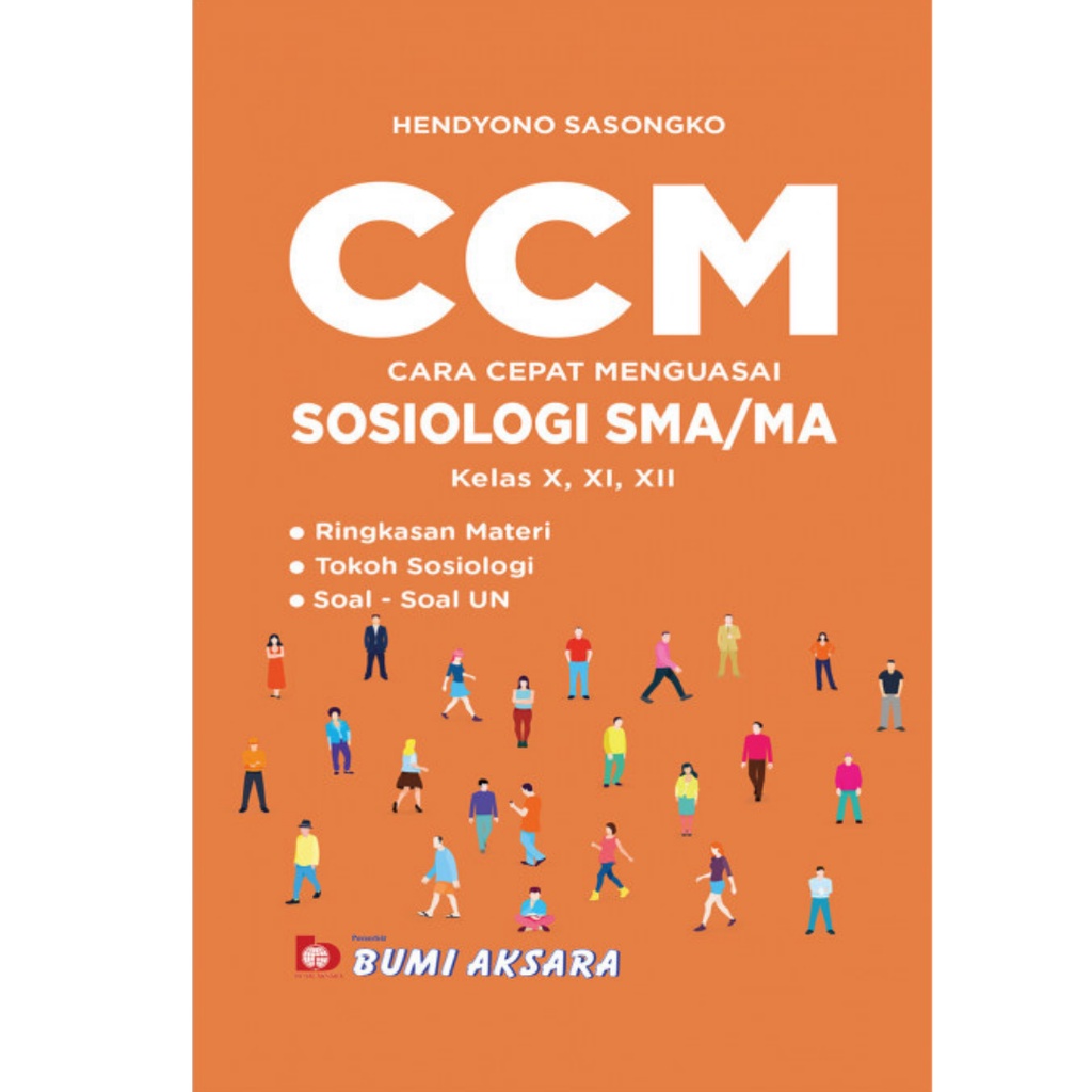 Cara Cepat Menguasai (CCM) Sosiologi SMA Kls X,XI & XII