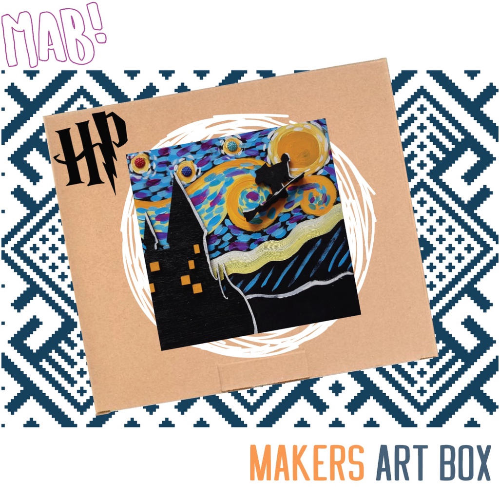 

MAB! MAKERS ART BOX - HOGWARTS SKY BY VAV GOGH