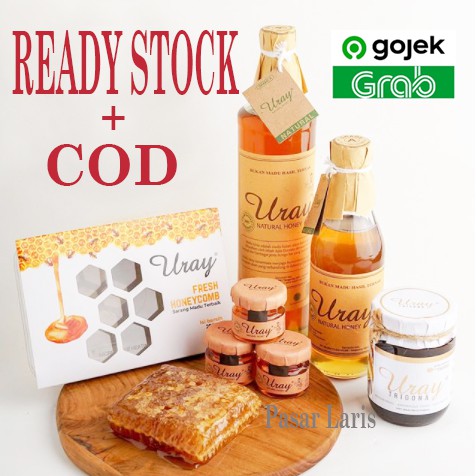 

Madu Uray 100% Raw Natural Raw Honey Madu Hutan Lebah Hutan Fresh Grade A Organik