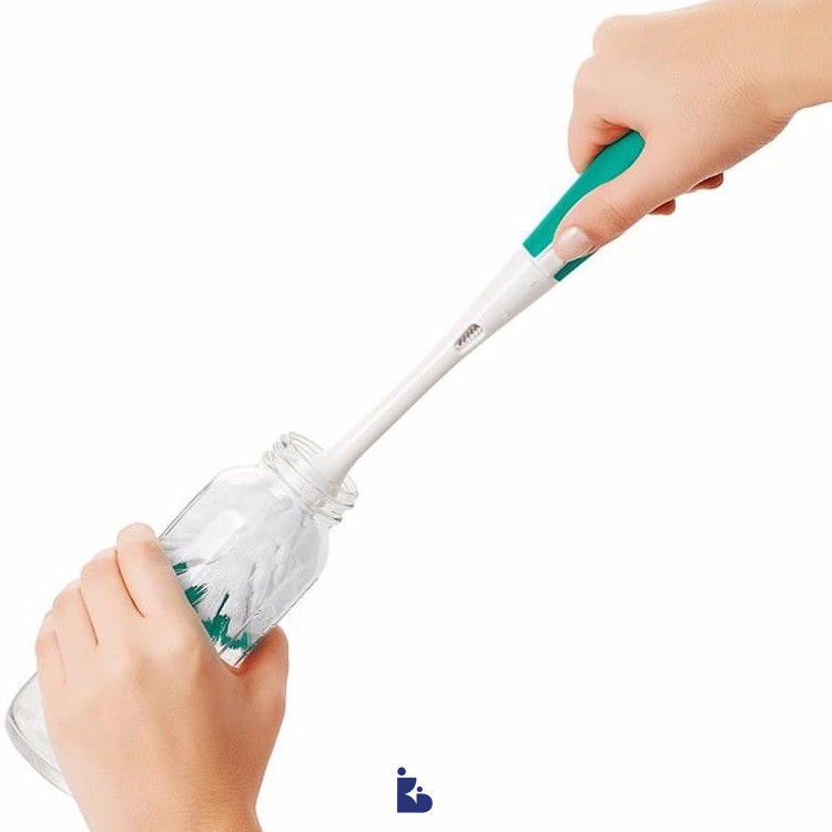 OXO Tot Bottle Brush With Detail Cleaner &amp; Stand | Sikat Botol Susu