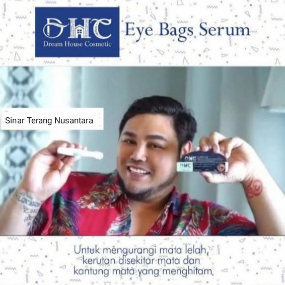 DHC Eyebag Serum Roll On - Menghilangkan kerutan Kantong Mata / Serum Mata Panda Eye Bag BPOM