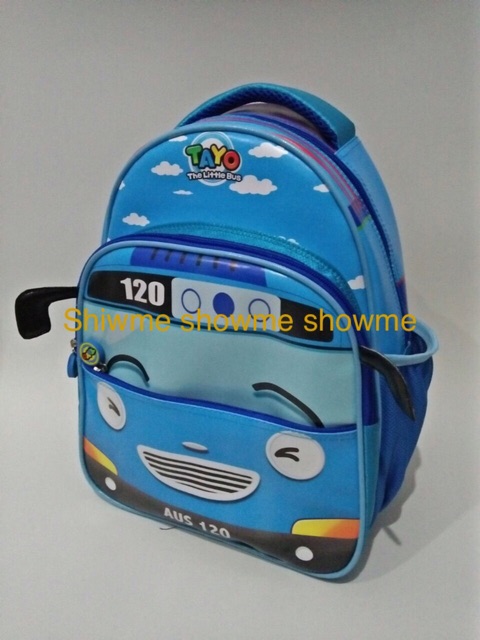 Showme promo tas ransel anak sekolah PAUD / TK / 13 INCH/ 33 CM 3D BUS IMUT IMUT