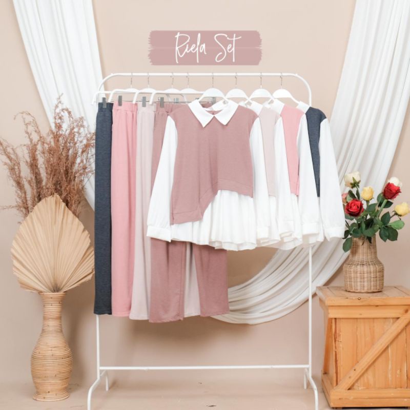 Riela Set / womenwear / setelan wanita
