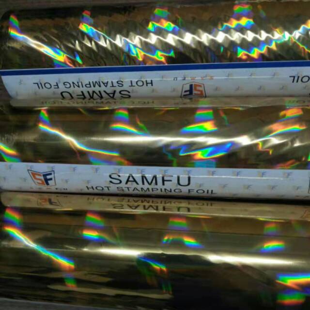 Hot stamping foil HOLOGRAM GOLD A27