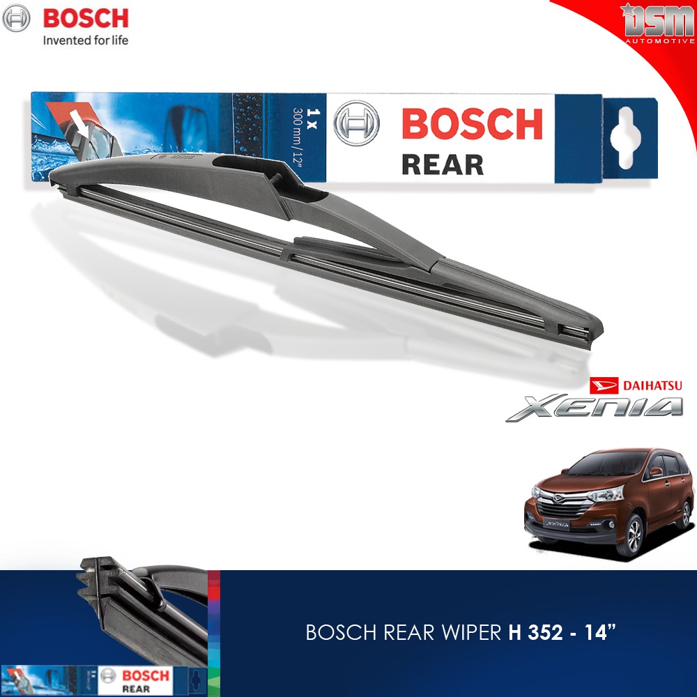 Bosch Rear Wiper / Wiper Belakang Daihatsu Xenia - 14 Inch / Bosch Original / DSM