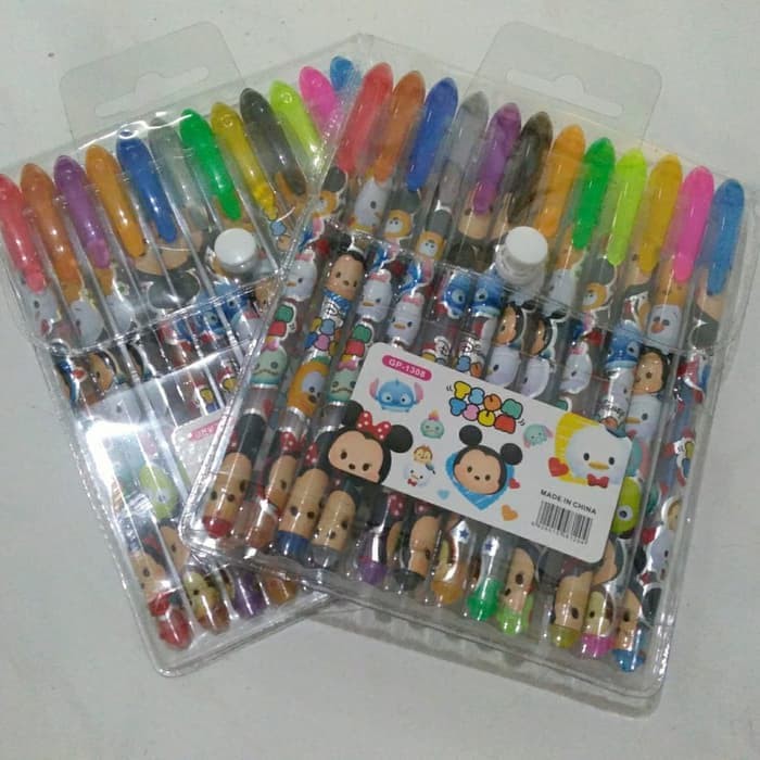 

HARGA HEMAT Pen Gliter 12 Warna
