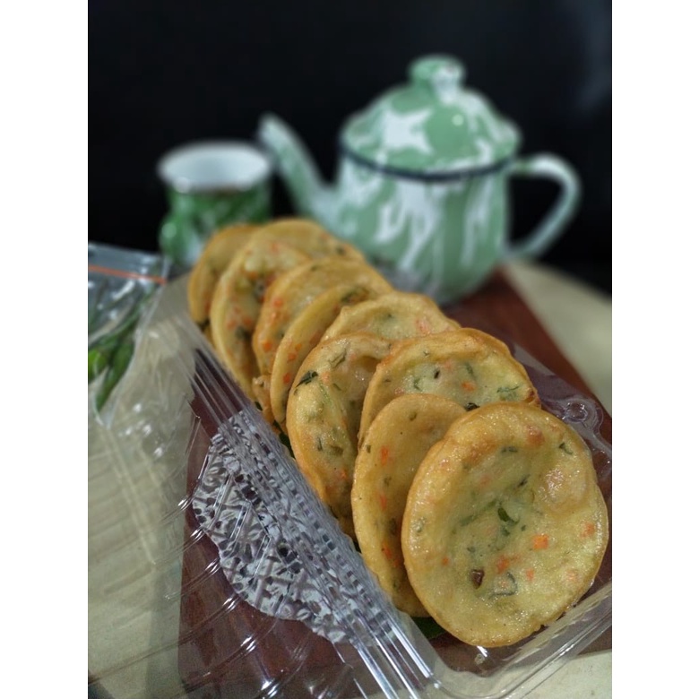 

Bakwan Klaten Original Sayuran Kemasan isi 10 Pawon Djowo Klaten Halal